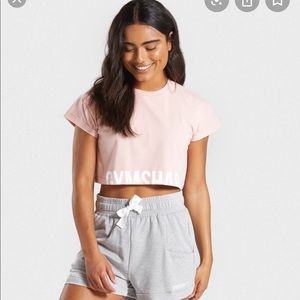 Gymshark fraction crop top